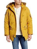 ALPHA INDUSTRIES Altitude Oxford Nylon Parka Jacket 男款夹克 黄色