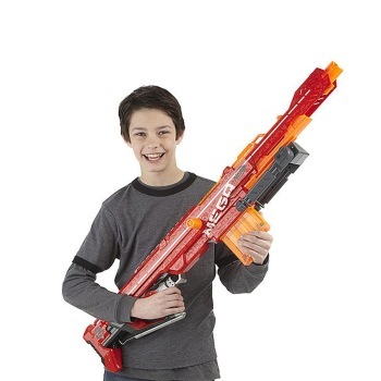 hasbro 孩之宝 nerf 热火精英系列 战神发射器(红狙百夫长) a4487