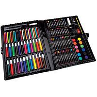 Darice 120-Piece Deluxe Art Set  儿童绘画工具120件套