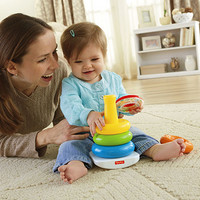 Fisher-Price 费雪 Brilliant Basics Rock-a-Stack 71050 叠叠彩虹塔