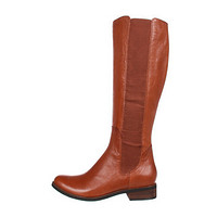 歌涵 COLE HAAN Jodhpur Knee-High Boot 真皮女士高筒靴  棕色 6