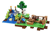 限Prime会员：LEGO 乐高 Minecraft 我的世界系列 21114 我的农场