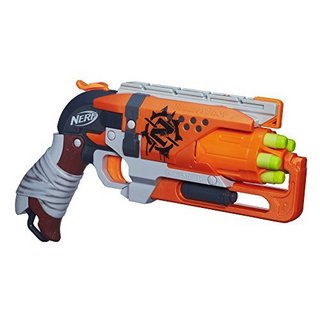 Hasbro 孩之宝 Nerf Zombie Strike 僵尸来袭系列 A4325 Hammershot Blaster 玩具枪