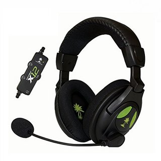 TURTLE BEACH 乌龟海岸 Ear Force X12 耳罩式头戴式有线耳机 黑色 USB口