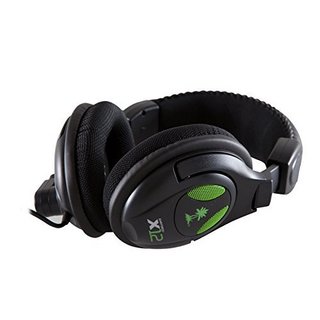 TURTLE BEACH 乌龟海岸 Ear Force X12 耳罩式头戴式有线耳机 黑色 USB口