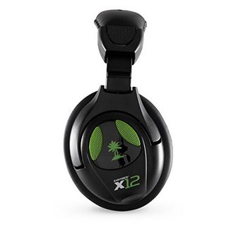 TURTLE BEACH 乌龟海岸 Ear Force X12 耳罩式头戴式有线耳机 黑色 USB口