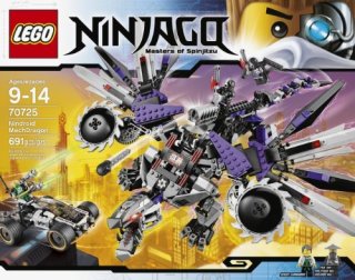 lego乐高ninjago幻影忍者系列70725机甲飞龙