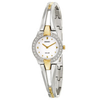 SEIKO 精工 Solar SUP052 女款光动能腕表