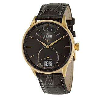 EDOX 依度 Les Vauberts 系列 34005-37JG-GID 男款时装腕表