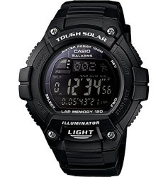 CASIO 卡西欧   W-S220-1BVCF 男士太阳能运动腕表
