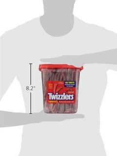 Twizzlers Strawberry Twists Candy 甘草糖棒