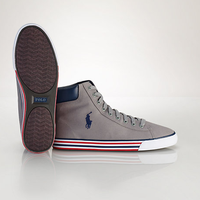 拉夫劳伦POLO RALPH LAUREN CANVAS HARVEY 男款高帮休闲鞋