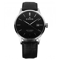 EDOX 依度 Les Vauberts系列 80081-3-NIN 男款机械表