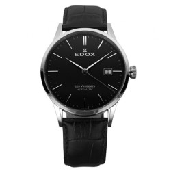 EDOX 依度 Les Vauberts系列 80081-3-NIN 男款机械腕表