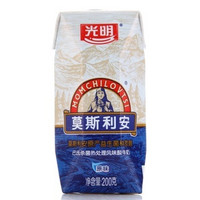 限陕西地区：光明 莫斯利安 常温酸奶酸牛奶(原味)200g*12盒 *2件