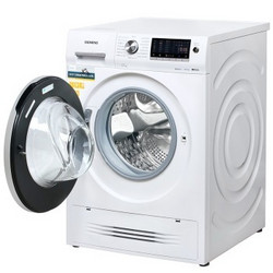 SIEMENS 西门子 WD14H4601W 7.5KG 滚筒洗衣机（变频，3D冷凝烘干）