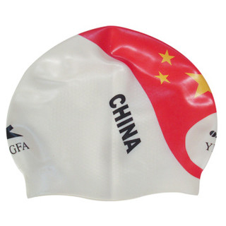  英发 YINGFA 无皱外颗粒硅胶泳帽 