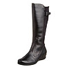 ecco 爱步 Abelone Tall Boot 女款真皮长靴 咖啡色 US 5-5.5