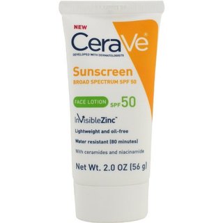 适乐肤CeraVe SPF 50 保湿防晒乳 56g