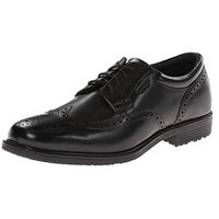 ROCKPORT 乐步 Lead The Pack Wingtip Oxford 男士雕花皮鞋