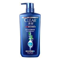 CLEAR 清扬 洗发露活力运动薄荷型 750ml