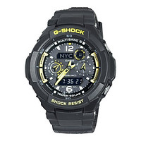 CASIO 卡西欧 G-SHOCK系列 GW3500B-1A 男士太阳能手表 49.3mm 黑盘 黑色树脂带 圆形