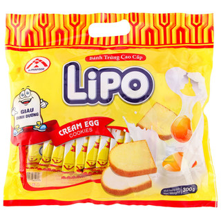 Lipo 面包干 原味 300g*2袋