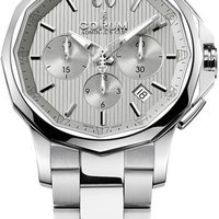 CORUM 昆仑 Admiral’s Cup系列 Legend 984-101-20-V705-FH10 男款机械表 42mm 银色 银色 不锈钢