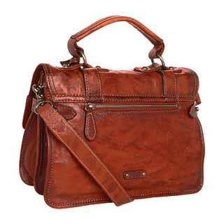 FRYE Cameron Small Satchel 女款真皮斜挎包 Burnt Red