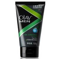 OLAY 玉兰油 男士控油冰爽 洁面泥 100g