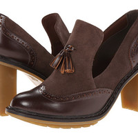 马汀博士Dr.MartensJessycaTasselBrogue女士真皮高跟鞋