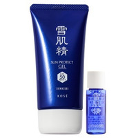 KOSE 高丝 雪肌精 美白防晒啫喱 80g+化妆水9ml