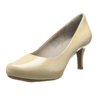 Rockport 乐步 Seven Pump 女款真皮高跟鞋 V77339-001