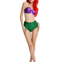 Disney 迪士尼 人鱼公主Ariel泳装上装