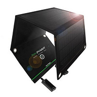 RAVPower 15W Solar Charger 双USB口15瓦太阳能充电器