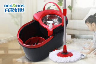 BEKAHOS 百家好世 双驱动旋转拖把桶+拖把