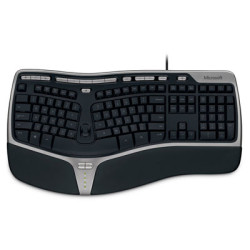 Microsoft 微软  Natural Ergonomic 4000 人体工学键盘