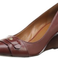 NINE WEST/玖熙 Zelexa Pump 真皮坡跟 女士单鞋