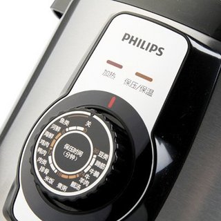 PHILIPS 飞利浦 HD2103/03 电压力锅 5L 银色