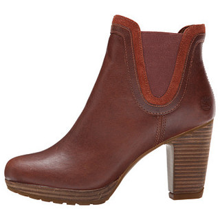 Timberland 添柏岚 Earthkeepers Exeter Heights 女士粗跟短靴
