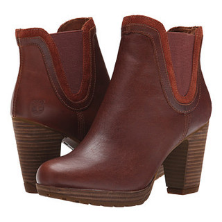 Timberland 添柏岚 Earthkeepers Exeter Heights 女士粗跟短靴