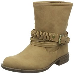SKECHERS 斯凯奇 Mad Dash Braid Harness 女款真皮短靴