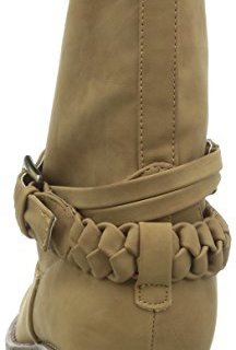 SKECHERS 斯凯奇 Mad Dash Braid Harness 女款真皮短靴