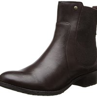 Hush Puppies 暇步士 Lana Chamber Chelsea 女士真皮短靴
