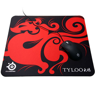 steelseries 赛睿 qck  tyloo 天禄战队限量版 游戏鼠标垫