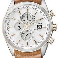 CITIZEN 西铁城 Eco-Drive Global Radio Controlled AT AT8017-08A 男款光动能腕表