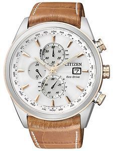 CITIZEN 西铁城 Eco-Drive Global Radio Controlled AT AT8017-08A 男款光动能腕表