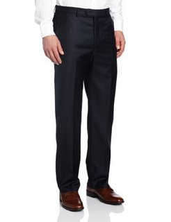 JOSEPH ABBOUD Flat Front Trouser 男士羊毛西裤