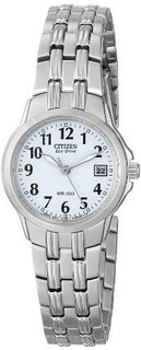 CITIZEN 西铁城 EW1540-54A Silhouette 女款光动能腕表 