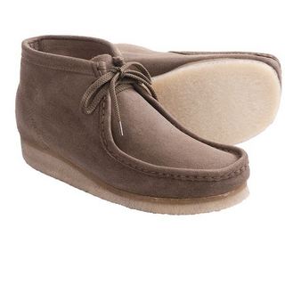 Clarks Wallabee 男士袋鼠靴 黑色 US7